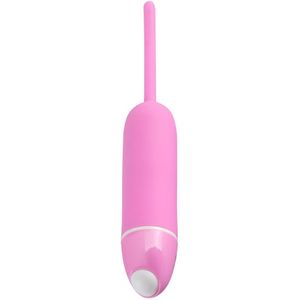 Roze vibrerende dilator voor vrouwen