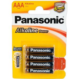 Panasonic AAA Batterijen - 4 Stuks