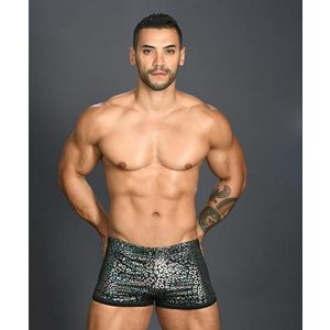 Andrew Christian - Disco Animal Jogger Shorts - Zwart