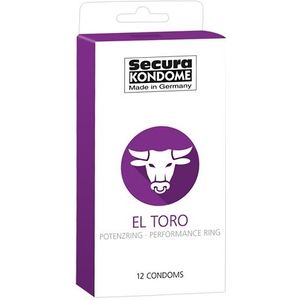 Secura El Toro Condooms - 12 Stuks