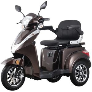 Vista 3 Basic E-scootmobiel Driewieler Elektrisch 1000W 60V 20Ah - Bruin