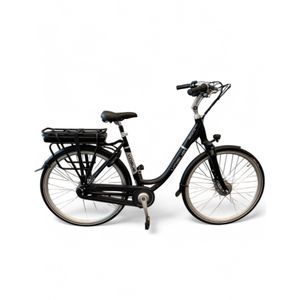 Vogue Premium E-bike 7SP 48cm Lage Instap - Mat Zwart