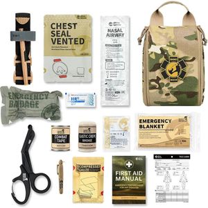 Noodpakket Rhino Rescue CR-002M First Aid Kit - Tactische EHBO Survival voor Rampsituaties