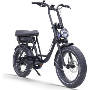 Tomos Flexer Fatbike - Lage Instap - Mat Zwart
