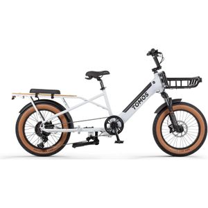 Tomos E-Cargo Fat 2 Longtail Fatbike - Wit