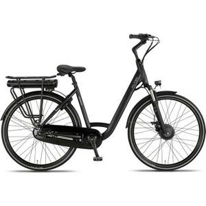 Altec Diamond Elektrische Fiets - 28 inch – 53 cm –  250W (42Nm) Voorwielmotor –  Accu 468Wh (36V, 13Ah) – Shimano Nexus 7 – Hydraulische Remmen – Mat Zwart