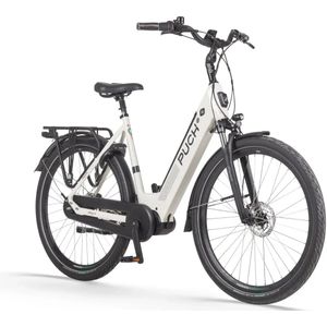 Puch E-Modern SUV N7 Elektrische Fiets - Creme Wit - Damesfiets - E-bike