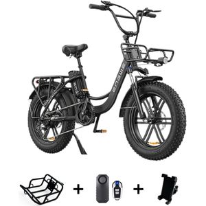 Engwe L20 - Fatbike - Zwart