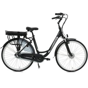 Vogue Basic Elektrische Fiets 3 versnellingen 13Ah - Mat Zwart