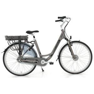Vogue Basic N7 Elektrische Fiets Mat Grijs 47cm – Elektrische Damesfiets met 468Wh Accu, Shimano Nexus 7 Versnellingen, Voorwielmotor & LED Verlichting – Actieradius tot 120 km
