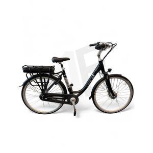 Vogue Premium Elektrische Fiets 7SP 53cm Lage Instap - Mat Zwart