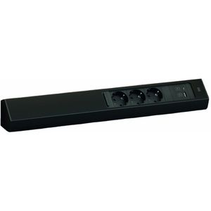 Bachmann STCASLUSBBZ Casia 2 Hoekstopcontact USB A/C lang