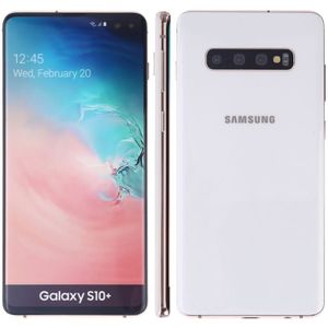 Originele kleurenscherm niet-werkende nep dummy display model voor Galaxy S10 PLUS (wit)