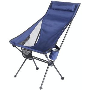 Outdoor Camping Aluminium Legering Draagbare opvouwbare strandstoel  kleur: met zak