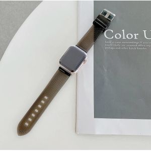 Verticale textuur Glacier Watchband voor Apple Watch Series 7 45 mm / 6 & SE & 5 & 4 44mm / 3 & 2 & 1 42 mm