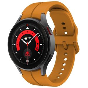 Voor Samsung Galaxy Watch 5 Pro 45 mm kleurrijke gesp siliconen horlogeband