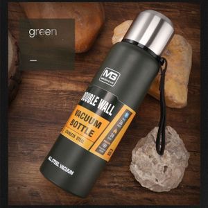 Outdoor Thermos Portable Grote Capaciteit Geïsoleerde Cup  Capaciteit:1500ml(Groen)