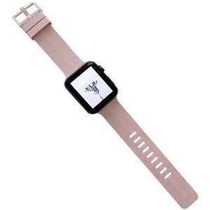 Draad siliconen horlogeband voor Apple Watch Series 7 41mm / 6 & SE & 5 & 4 40mm / 3 & 2 & 1 38mm (D)