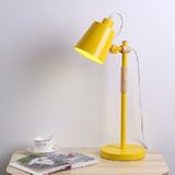 Knop schakelaar lezing bureaulamp Home Decoratie lamp (geel)