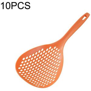 10PCS Home Keuken Vis Dumplings Pittig Heet Groot Vergiet (Oranje)