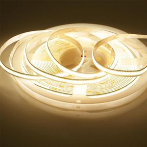 1m 24V 8mm brede COB zelfklevende decoratieve LED-lichtstrip  specificatie: 480 kralen-14W-95 display (4000K)