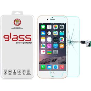 Hoed-Prins 0 26 mm 9H oppervlakte hardheid 2.5D Explosieveilig Tempered glas Film voor iPhone 6