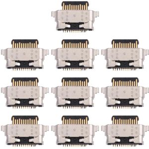 10 stks opladen poortconnector voor Motorola One Vision / Moto P50 XT1970-1