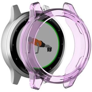 Voor Garmin Vivoactive 4S TPU Protective Shell (Transparent Purple)