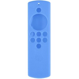 2 stks Y19 Afstandsbediening Siliconen Beschermhoes voor Alexa Voice Remote Lite / Fire TV Stick Lite (nachtlampje blauw)