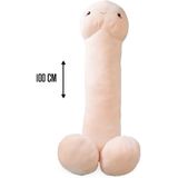 MikaMax Penis Bodypillow – Piemel Knuffel – Piemel Decoratie - XL - Vanilla - 1 Meter