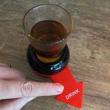 Draai De Pijl, Drinkspel - Inclusief 1 shotglas - Leuk Drankspel - Party Accessoire
