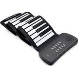 Oprolbaar Keyboard – Digitale Piano – 61 Toetsen – 16 Instrumenttonen – Opname Functie – Ingebouwde Luidspreker – Incl. Opbergtas – Roll Up Keyboard