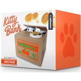 Kitty Bank - Spaarplezier met Geluid - 11,5x12x10 cm - Geld Spaarpot - Educatieve Spaarbox voor Kinderen