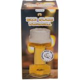 Bierglas Dumbbell - 700 ml - Creatief en Functioneel - 22 cm Hoog - Originele bierpul - Perfect bier accessoire