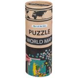 Wereld Puzzel | 300 Stukjes | 50 x 36 cm | Out Of The Blue | Educatieve Puzzel