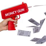 Money Gun - Geleverd met 100 Nepbiljetten van €100 - Party Gadget - Geld Pistool