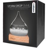 Stormglas - Small - 8 X 11 cm - Voorspelt Het Weer - Stormglas Druppel