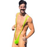 Borat Mankini - Origineel - One Size Fits All - Groen - Mannenstring Bekend van de Film - Carnaval - Borat String
