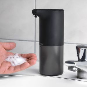 MikaMax Automatische Zeepdispenser - Zeeppompje - Oplaadbaar - Foam Technologie - Infrarood Sensor - Mat Zwart - 350ml