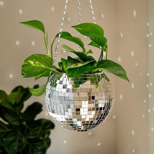 Funky Disco Planter - 13 x 18 x 20 cm - Plantenbak - Disco plantenbak - Grappige plantenbak - Vrolijke toevoeging voor je interieur