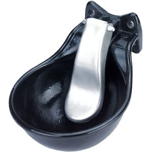 Drinkbak metaal met lepel