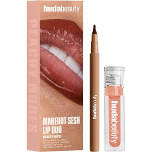 Huda Beauty - Makeout Sesh - Make-up Set - Peachy Nudes