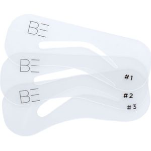 Be Creative Make Up Wenkbrauw Patroon BE Creative Make Up - Pro Artist Tools Wenkbrauw Patroon