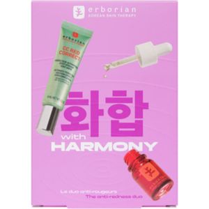 Erborian - ANTI-ROODHEID DUO - Gezichtsolie - 10 mL en 15 mL