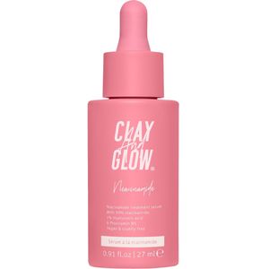 Clay And Glow - Niacinamide Serum - 10% Niacinamide - 1% Hyaluronzuur