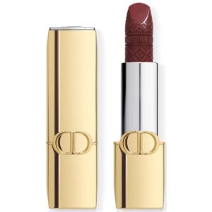Dior - Rouge Dior Lipstick - Limited Edition Lippenstift Gelimiteerde Editie - Gouden Huls & Gegraveerde Stick 994 Masquerade