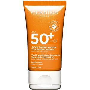 Clarins - Sun Care Face - Zonnebrand - SPF 50+ - Hydraterende Gezichtscrème