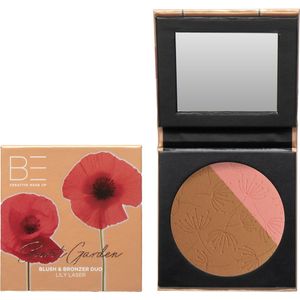 Be Creative Make Up Blush En Bronzer Duo BE Creative Make Up - Secret Garden Collectie Blush En Bronzer Duo LILY LASER