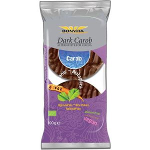 BonVita Rijstwafels Dark Carob