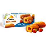 Cereal Mini Cakes Met Aardbeienvulling 210 gram